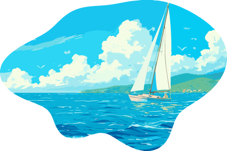 Sailboat illustration